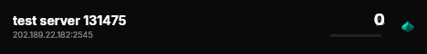 test server 131475 live status badge