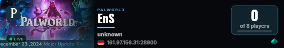 EnS live status badge