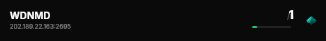 WDNMD live status badge