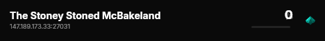 The Stoney Stoned McBakeland live status badge