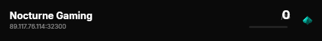 Nocturne Gaming live status badge