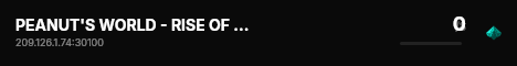 PEANUT'S WORLD - RISE OF THE DOGGOS live status badge
