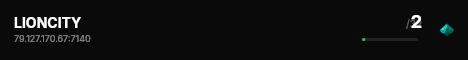 LIONCITY live status badge