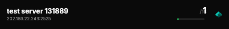 test server 131889 live status badge