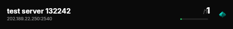 test server 132242 live status badge