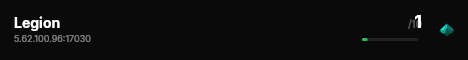 Legion live status badge
