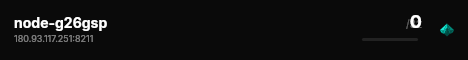 node-g26gsp live status badge