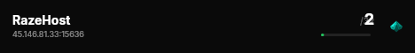 RazeHost live status badge