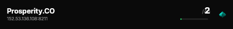 Prosperity.CO live status badge