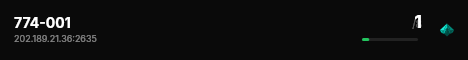 774-001 live status badge