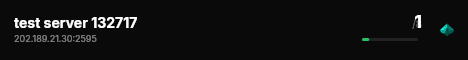 test server 132717 live status badge