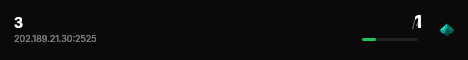 3 live status badge