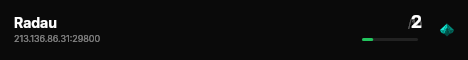 Radau live status badge