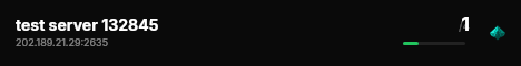test server 132845 live status badge