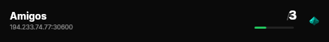 Amigos live status badge