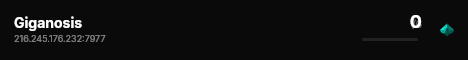 Giganosis live status badge