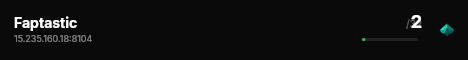 Faptastic live status badge