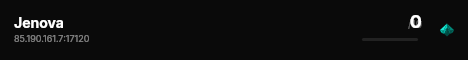 Jenova live status badge
