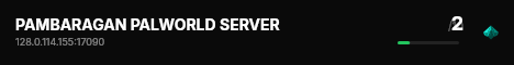 PAMBARAGAN PALWORLD SERVER live status badge