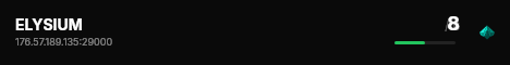 ELYSIUM live status badge