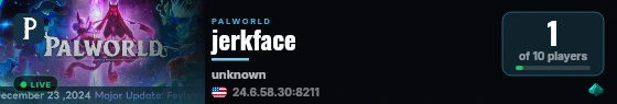 jerkface live status badge