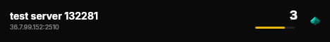 test server 132281 live status badge