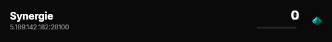 Synergie live status badge