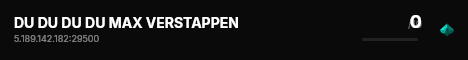 DU DU DU DU MAX VERSTAPPEN live status badge
