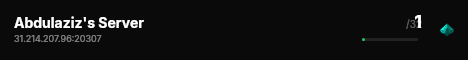 Abdulaziz's Server live status badge