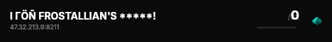 I ΓÖÑ FROSTALLIAN'S *****! live status badge