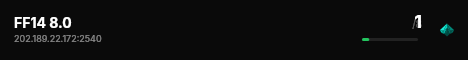 FF14 8.0 live status badge