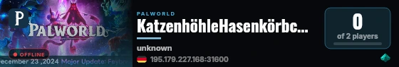 KatzenhöhleHasenkörbchen live status badge