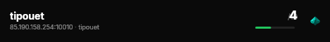 tipouet live status badge