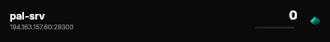 pal-srv live status badge
