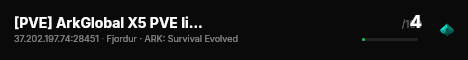 [PVE] ArkGlobal X5 PVE limited [No Mods][30.05] - (v361.7) live status badge