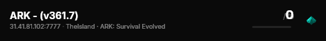 ARK - (v361.7) live status badge