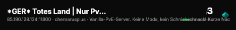 *GER* Totes Land | Nur PvE | kein Baseraiding live status badge