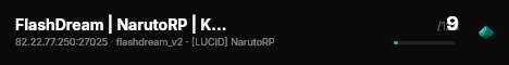 FlashDream | NarutoRP | Kiri vs Konoha | SeriousRP live status badge