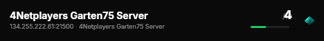 4Netplayers Garten75 Server live status badge