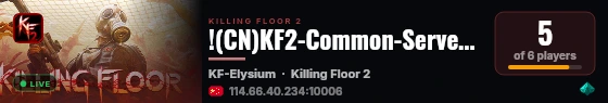 !(CN)KF2-Common-Server#6+Qqun1074014211 live status badge