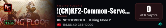 !(CN)KF2-Common-Server#2+Qqun1074014211 live status badge