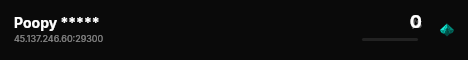 Poopy ***** live status badge