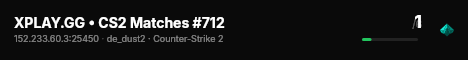 XPLAY.GG • CS2 Matches #712 live status badge