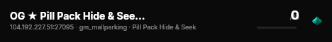 OG ★ Pill Pack Hide & Seek | Season 1 | Since 2024 live status badge
