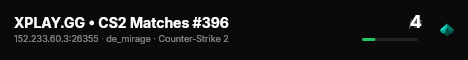 XPLAY.GG • CS2 Matches #396 live status badge