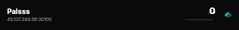 Palsss live status badge