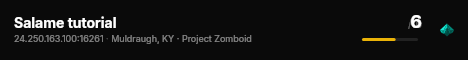 Salame tutorial live status badge