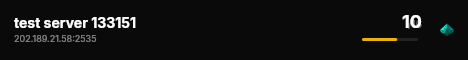test server 133151 live status badge