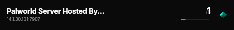 Palworld Server Hosted By Host Havoc live status badge