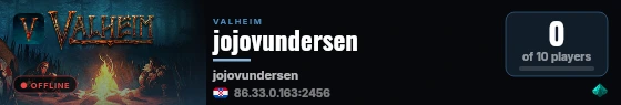 jojovundersen live status badge